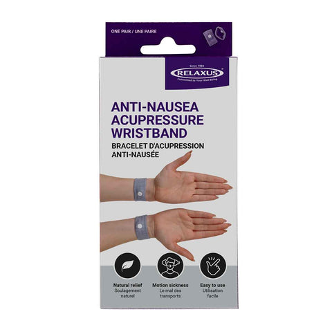 Sea-Band Anti-Nausea Acupressure Wristband for Motion or Morning Sickness,  Adult, 1 Pair (Color May Vary) : Amazon.ca: Health & Personal Care